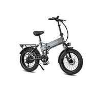 Maxtron Paloris - Vélo Électrique - Moteur 500w - Batterie 48v 13ah - Autonomie 45km - Max25km/H - Roues 20" - Gris Multicolore