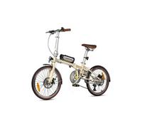 Vélo Electrique MAXTURN SMART20 - Moteur 250W Batterie 36V5.2AH 20'' Pneus Freins A Disque Mécaniques - Beige