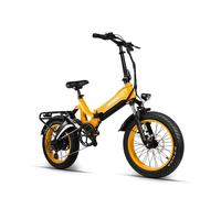 VéLo Électrique MIHOGO NX4.0 | Moteur 750W| Batterie 48v 12.8Ah | Pneus 20 Pouces | Vitesse Max 45 km/h | Autonomie 40 km?Jaune