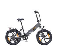 VéLo Électrique Mile 2 | Vitesse Max 25 km/h | Autonomie 100 km | Moteur 250W | Batterie 36V 13Ah | Pneus 20 Pouces | Gris