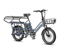 Vélo électrique modulable FAFREES FF20 CUV - Double batterie 30 Ah, freins à disque hydrauliques - bleu