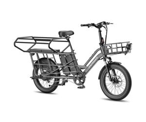 Vélo électrique modulable FAFREES FF20 CUV - Double batterie 30 Ah, freins à disque hydrauliques - Gris