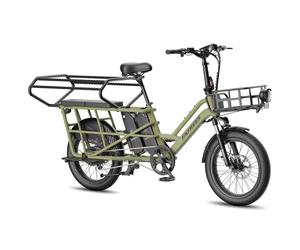Vélo électrique modulable FAFREES FF20 CUV - Double batterie 30 Ah, freins à disque hydrauliques - Vert