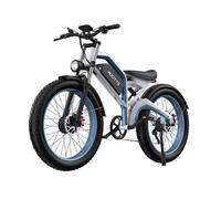 Vélo Electrique Montagne - DUOTTS N26 - Double Moteur 1500W - Batterie Samsung 48 V 20 Ah - Shimano 7 - Autonomie 120 km - Blanc
