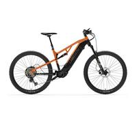 VTT Électrique LANKELEISI GT800, Moteur Central, 29” Longue Autonomie, Noir&Orange