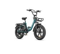 Vélo électrique, moteur 250W, batterie 48V 13Ah, pneus larges 20 x 4.0, autonomie jusqu'à 120 km, 7 vitesses, vitesse maximale 25 km/h (mode L20/L20