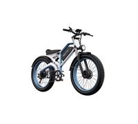 Vélo électrique N26, double moteur, batterie 48V 20Ah, pneus de 26 x 4 pouces de large, freins à disque hydrauliques, suspension intégrale, autonomie