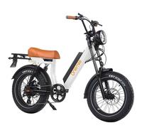Vélo électrique Onemile M40 PRO, 850 W, 52 V 19,2 Ah, 45 km/h, blanc.