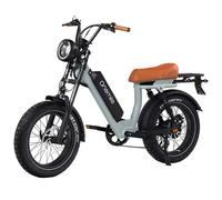 Vélo électrique Onemile M40 PRO, 850 W, 52 V 19,2 Ah, 45 km/h, gris.