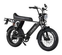 Vélo électrique Onemile P40 PRO, 850 W, 52 V 19,2 Ah, 45 km/h, noir.