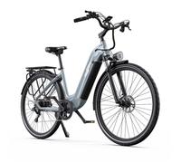 Vélo électrique ONESPORT, Gris, Moteur 250W, Application Bluetooth, 4 Vitesses, 40NM de Couple, 130KM d’autonomie en Mode Assistée