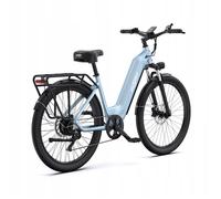 Vélo Électrique 27.5" Onesport Ot05 18.2ah Frein À Disque Hydraulique Nouveau 2025 Facile À Déplacer Et À Garer. Bleu. Multicolore