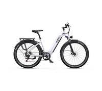 Vélo Electrique - ONESPORT OT05 - 27,5"" - Capteur De Couple - Freins Hydrauliques - 250W - Batterie 18,2Ah - Bluetooth APP Blanc