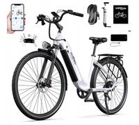 Vélo Électrique Onesport Ot05 Pro, Moteur 250 W, Batterie 22,5 Ah, Pneu 700c*50c, Capteur De Couple, Frein Hydraulique - Blanc