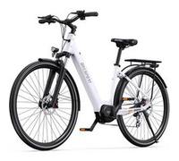 Vélo Électrique ONESPORT OT07 Blanc - Moteur Bafang 36V 250W, 80Nm, 700x45C, Freins Disque 160mm, 90-110 km Autonomie, 25 km/h Blanc