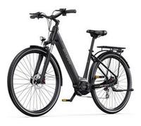 Vélo Électrique ONESPORT OT07 Noir - Moteur Bafang 36V 250W, 80Nm, 700x45C, Freins Disque 160mm, 90-110 km Autonomie, 25 km/h Noir