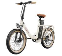 Vélo Électrique ONESPORT OT16-2 - Moteur 250 W - Batterie 48 V 15,6 Ah - Pneus 20 x 3,0"" - Vitesse Max 25 km/h - Autonomie 120 km