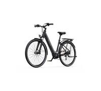 Vélo électrique OT07 avec freins hydrauliques, noir, 700 x 45 C, moteur central 250 W, capteur de couple, autonomie 90 km, certifié CE,Vitesse