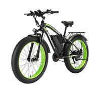 Vélo électrique Philodo H7 Pro 1000 W 48 V 17,5 Ah 26*4,0"" Moteur arrière tout-terrain Freins hydrauliques 21 vitesses 45 km/h Vert