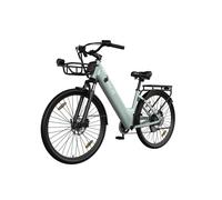 Vélo électrique PIXAR C1 PRO pour trajets domicile-travail, batterie 36 V 18 Ah, transmission Shimano 7 vitesses, freins hydrauliques - Vert