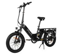 VéLo Électrique PIXAR Plus | Vitesse Max 25 km/h | Autonomie 100 km | Moteur 500W | Batterie 48V 20Ah | Pneus 20 Pouces | Noir