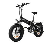 VéLo Électrique PIXAR Star | Vitesse Max 25 km/h | Autonomie 60 km | Moteur 500W | Batterie 48V 15Ah | Pneus 20 Pouces | Noir