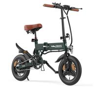 Vélo électrique pliable 14"" VAE - ESKUTE - F200 - Moteur 250W - 36V 7.8Ah - Autonomie 50km - 25km/h - 25 Nm,Vert