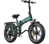 velo electrique pliable adulte ENGWE ENGINE Pro 2.0 Autonomie 110km tout suspendu Pneus tout terrain 20 pouces VTT Fat bike 52V16Ah Vert Vert G