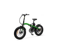 Argento Bike – Vélo électrique Mini Mad – Moteur 250W, Batterie 375WH, 20 pouces, Noir/Vert