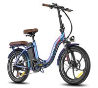 Vélo Électrique Pliable De Ville Fafrees F20+ Pro 250 W 36 V/22,5 Ah Batterie Au Lithium 25 Km/H 20 X 3 Pouces Autonomie Maximale 100 Km - Bleu Coloré
