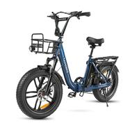Vélo Électrique Pliable De Ville Samebike C05 Pro 500w 36v 13ah 35 Km/H 70 Km Pneus 20 * 4 - Bleu Foncé
