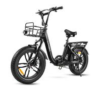 Vélo Électrique Pliable De Ville Samebike C05 Pro 500w 36v 13ah 35 Km/H 70 Km Pneus 20 * 4 - Noir