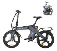 Vélo Électrique Pliable Dyu-T1 - Autonomie : 60 Kilomètres - Batterie Amovible 36 V 10 Ah - Moteur 250 Watts - Pneus 20 Pouces