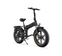 ENGINE X - Vélo électrique pliable 20 pouces - Batterie amovible 48 V 13 Ah - Autonomie 120 kilomètres - Noir