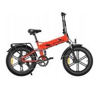 velo electrique pliable ENGWE ENGINE X Autonomie 120km 42km/h Pneus tout terrain 20 pouces VTT Fat bike Batterie 48V13Ah rouge rouge G