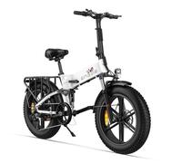 Vélo électrique pliable ENGWE ENGINE X - Autonomie 120km - 42km/h - Tout suspendu - Batterie 48V13Ah - Pneus 20"" VTT Fat bike