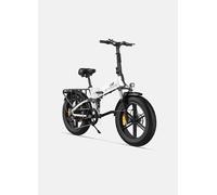 Velo Electrique Pliable Engwe Engine X Autonomie 120km 42km/H Tout Suspendu Batterie 48v13ah Pneus 20 Pouces Vtt Fat Bike Blanc