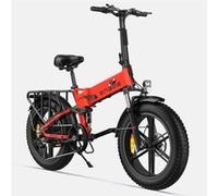 Vélo électrique pliable ENGWE ENGINE X, autonomie de 120 km, couple de 55 Nm, suspension intégrale, pneus neige 20X4.0
