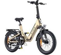 Vélo électrique Pliable ENGWE L20 3.0 boost - Batterie Amovible 48V 13.5Ah - Autonomie 100km - Frein à disque hydraulique, doré Doré G