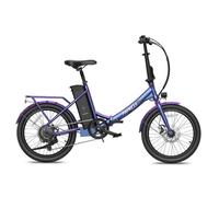 Vélo électrique pliable FAFREES F20 Lasting - Moteur 250W Batterie 36V18.2Ah Autonomie 120KM - Bleu Violet
