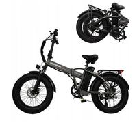 velo electrique pliable GERPSI DZ20 - Moteur 1000W - batterie 48V 16Ah - Autonomie 100km - avec pneus 20""*4.0 - SHIMANO 7 speed GY