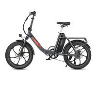 Vélo Électrique Pliable MAXTRON Mule 20"", Batterie Amovible 48V 20Ah, FatBike Ville, Gris