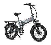 Vélo Électrique Pliable Maxtron Polaris 250W, Batterie 48V 13Ah, Fat Bike Gris