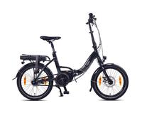 Vélo électrique pliant NCM Bikes Paris Max N8R Noir - 20" , 250W, Batterie amovible 36V 14Ah Noir brillant