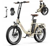 Vélo Électrique Pliable - ONESPORT OT16-2 - Autonomie 100km - Moteur 250W - Freins à Disque - Pneus 20’’