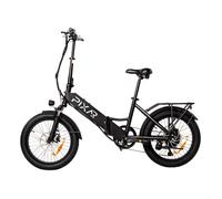 Vélo électrique pliable PIXAR WIND1, batterie 48V 10,4Ah, Noir