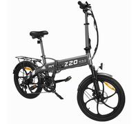 Vélo électrique pliable PVY Z20 Pro, batterie amovible 36 V 14 Ah, Shimano 6 vitesses - Gris
