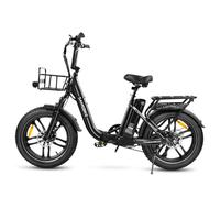 Vélo Électrique Pliable Samebike C05 Pro 500 W 36 V 13 Ah Vitesse Maximale 35 Km/H Autonomie 70 Km Double Suspension Freins À Disque Pneus 20×4 - Noir