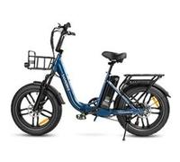 Vélo électrique pliable SAMEBIKE C05 Pro, gros pneu, 25 km/h, bleu foncé Multicolore