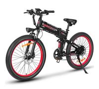 Vélo électrique pliable Samebike LO26 Plus 26 pouces avec batterie 48 V 15 Ah 1000 W, Noir